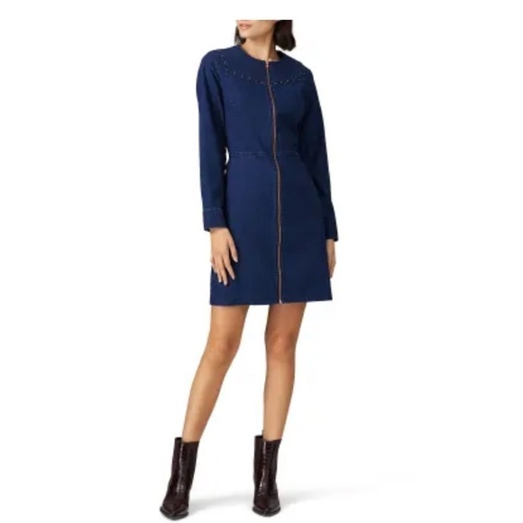 See by Chloé Stormy Night Denim Dress - Picture 1 of 16